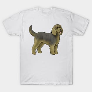 Dog - Otterhound - Black and Tan T-Shirt